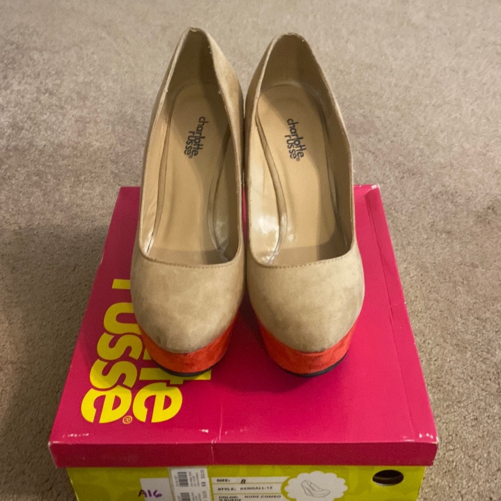 Charlotte Russe  wedges.